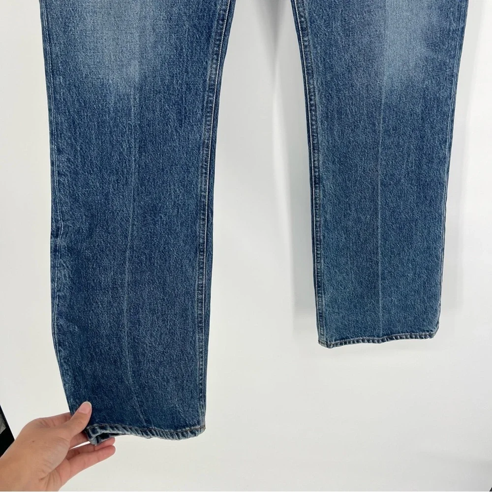 AGOLDE Vintage Flare Dark Wash High Rise Classic Denim Jeans in Absolute 32 NWT
